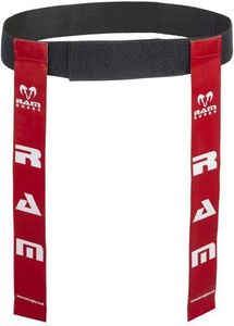 Tag Rugby Gürtel - Komplettset mit Gürtel - In Tasche - Large - Rot