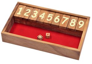 Jackpot Gr. S für 2 oder mehr Spieler - Spielbox 14 x 24 cm - Shut the Box