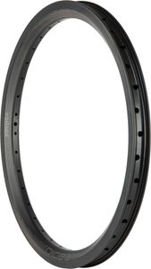 Radio Solar 20" Carbon Pro BMX Rim (Černá|Přední)