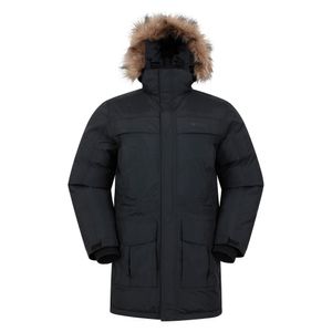 Mountain Warehouse - "Antarctic Extreme" Nepremokavá páperová bunda pre mužov MW2290 (S) (Charcoal)
