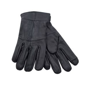 Heatguard Herren Leder-Handschuhe mit Thinsulate-Futter und Touchscreen-Finger 500 (L/XL) (Schwarz)