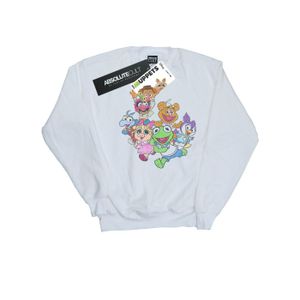 Disney - "The Muppets Muppet Babies Colour Group" Sweatshirt für Mädchen BI30736 (116) (Weiß)