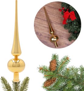 Goldspitz, Weihnachtsbaumspitze, Weihnachtsspitzen-Dekoration 30 cm