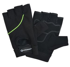 Schildkröt Fitness Fitness-Handschuhe Classic, Größe L-XL, Schwarz-Grün