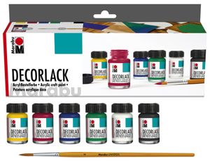 Marabu Acryllack Decorlack Starter-Set 6 x 15 ml