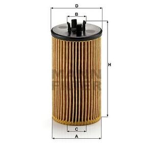 Filtr oleju MANN-FILTER HU 612/2 x