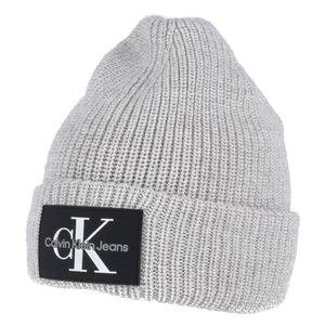 Calvin Klein Czapki Monologo Patch Beanie, K60K607383PRF