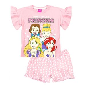 Disney Princess - Schlafanzug mit Shorts für Mädchen NS6108 (104) (Pink)