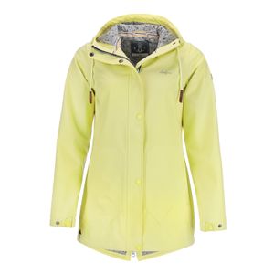 Leitfeuer Damen Softshelljacke Softshellmantel – Outdoorjacke Damen Jacke wasser- und windabweisend atmungsaktiv in Gelb Größe 36