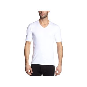 Schiesser Herren Unterhemd Shirt Kurzarm Halbarm 1/2 Feinripp - 005123, Größe Herren:7, Farbe:weiss