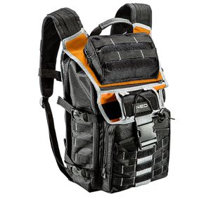 NEO TOOLS Werkzeugrucksack Werkzeugtasche Rucksack Handwerker - 8,5 x 30,5 x 46 cm