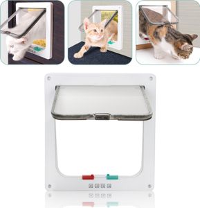 Wolketon Katzenklappe 19.2x20cm Haustierklappe Katzentuer Cat Door Magnet-Verschluss Wolketon Katzenklappe 19.2x20cm Haustierklappe Katzentuer Cat Door Magnet-Verschluss