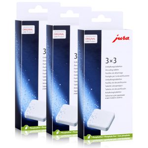 Jura 61848 Entkalkungstabletten 9 Tabletten - für Vollautomaten (3er Pack)