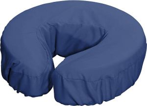 Kopfpolsterbezug aus Microfaser 4er Set Blau