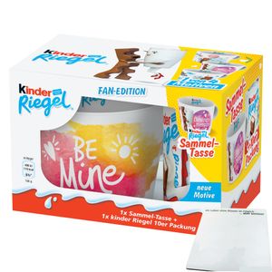 Ferrero Kinder Sammeltasse Motiv 3 Be Mine + usy Block