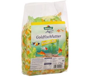 Dehner Aqua Goldfischfutter Flocken-Mix, 1 kg
