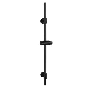 Sprchová tyč BASIC, černá, 66 cm , WENKO