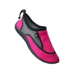 HI-TEC Wasserschuhe Damen Aquaschuhe Schwimmschuhe Badeschuhe Surfschuhe Neoprenschuhe  Schwarz-Rosa 39