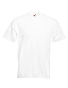 Super Premium Herren T-Shirt - Farbe: White - Größe: XL