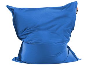 Sitzsack Blau 140 x 180 cm Indoor Outdoor Stark wasserabweisender Langfristige Volumenstabilität Leicht Gewicht