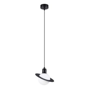 Pendelleuchte HYPERION 1 Schwarz 1xG9 8W Stahl 125x20x20cm Sollux Lighting