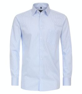 Casa Moda - Comfort Fit - Herren Businesshemd Langarm (334098000), Größe:50, Farbe:Blau (100)