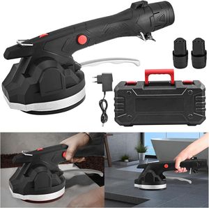 Elektrische Fliesenmaschine, 1500mAh 600W Fliesenvibrator Fliesenleger Fliesenmaschine Mit Saugnäpfen Tragfähigkeit 100kg Automatische Fliesenwerkzeug