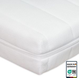 Detský matrac 90x200, certifikovaný CertiPUR, detský matrac 90x200, prateľný poťah s úpravou proti preležaniu do detskej postieľky, výška cca 11 cm, vyrobené v Nemecku
