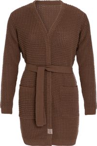 Knit Factory Robin Strickjacke - Tobacco - 40/42 Knit Factory Robin Strickjacke - Tobacco - 40/42