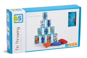 BS Toys Dosenwerfen Junior - blau Stahl 10x 3-12 Jahre