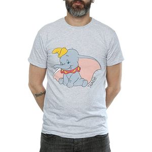 Dumbo - "Classic" T-Shirt für Herren BI502 (XL) (Grau)