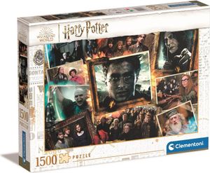 Clementoni Harry Potter Puzzle 1500 Stücke Golden  Golden One Size