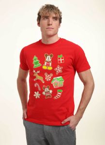 Disney Mickey Classic - Lebkuchenmäuse Herren-T-Shirt 2XL