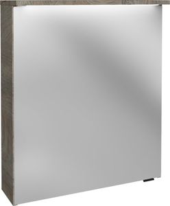 Spiegelschrank FACKELMANN Oxford 60.2 x 20 x 69.6 cm eiche natur 1-türig LED IP 20
