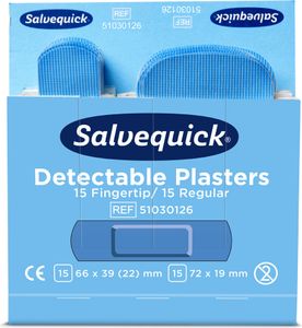 Pflasterstrips Salvequick detectable 6 Nachfüllpack je 35 St.SALVEQUICK