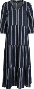 Weird Fish - "Emmy" Maxikleid für Damen WF419 (40 DE) (Marineblau)