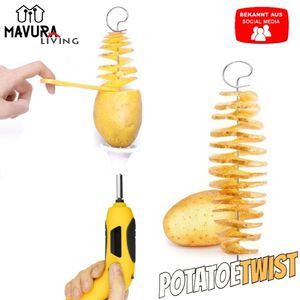 PotatoeTwist Kartoffel Spiralschneider Kartoffelschneider Spiralkartoffel Chips