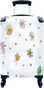 MuchoWow® MuchoWow® Koffer Handgepäck Trolley Rollkoffer Kleine Reisekoffer mit 4 Rollen - Blumen - Regenbogen - Flora - Pastell - Muster - Cabin Size < 55x40x23 cm & 55x40x20 cm - Fotokoffer - Kabine MuchoWow® MuchoWow® Koffer Handgepäck Trolley Rollkoffer Kleine Reisekoffer mit 4 Rollen - Blumen - Regenbogen - Flora - Pastell - Muster - Cabin Size < 55x40x23 cm & 55x40x20 cm - Fotokoffer - Kabine