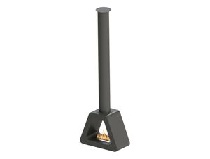 Purline SYKE PYRAMID, Freistehende Feuerstelle, offen, Ethanol, Schwarz, Drinnen, Horizontal
