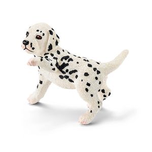 Schleich 16839 - Dalmatiner Welpe, Hund Tier, Spielfigur ab 3 Jahren