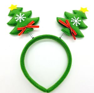 Weihnachtsbaum Haarreif Stirnband Weihnachten Haarschmuck Kopfschmuck Deko Grün