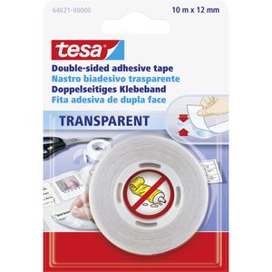 Tesa 64621-00000-04 - 10 m - Transparent - 12 mm
