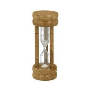 METALTEX 585503010 Sanduhr für 3 Minuten, Gummibaum/Glas METALTEX 585503010 Sanduhr für 3 Minuten, Gummibaum/Glas