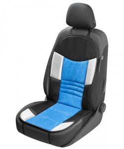 coole Universal Auto Polyester Mesh Sitzauflage Hunt blau, weiche 16 mm Schaumstoff Kaschierung, PKW Sitzauflage