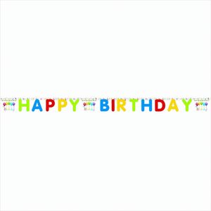 Happy Birthday 'Happy Birthday' Gestanzte Girlande