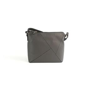 Eastern Counties Leather - Dámská kabelka "Winnie", kůže EL397 (jedna velikost) (tmavě šedá)