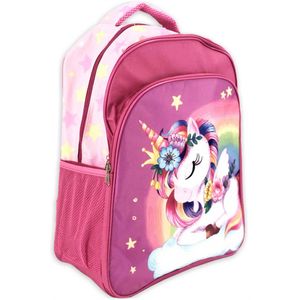 Dívčí školní batoh s jednorožcem