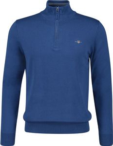 Gant Classic Halbzippullover Blau M Mann Blau M Gant Classic Halbzippullover Blau M Mann Blau M