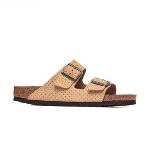 BIRKENSTOCK ARIZONA SUEDE EMBOSSED Beige