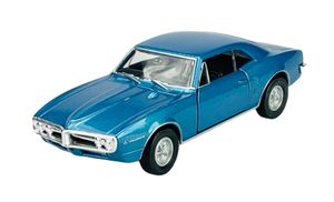 Welly 1967 Pontiac Firebird Blau 1:34-1:39 Die Cast Metall Modell Neu im Kasten  43715